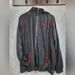 Snap On Black and Red Men's Jacket Size L